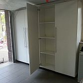 Inbouwkast in de garage