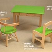 KPW Kindertafel met lade Roos