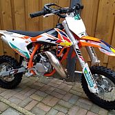 ** KTM SX 50 FACTORY EDITION AUTOMAAT BOUWJAAR 2019 KINDER CROSSMOTOR **