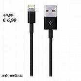 Kabel voor iphone 5/ ipad 4/ ipad mini/ oplader/ autolader