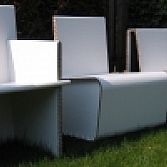 Kartonnen stoelen