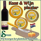 Kerstpakket kaas en wijn - Streekpakket Alkmaar