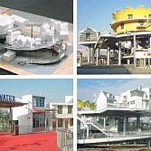 Kunstkaarten in mapje van John Kormeling