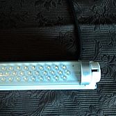 Led TL Lamp 174 Leds 8 watt 60 cm T8 wit 3000-3500K warm white