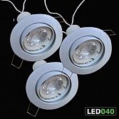 Led inbouw-spotjes 5 watt dimbaar 220 volt
