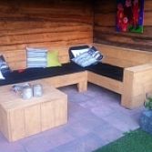 Lounge sets steigerhout