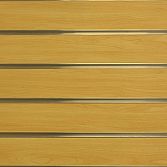 MDF Slatwall 120x120CM Ahorn Hoogglans 10 / 15 CM