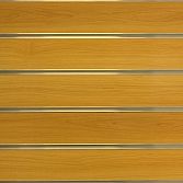 MDF Slatwall 120x120CM Beuken Hoogglans 10 / 15 CM