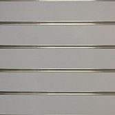 MDF Slatwall 120x120CM WIt Hoogglans 10/15 CM