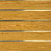 MDF Slatwall 120x120CM kersen Hoogglans 10 / 15 CM