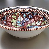 Marron Servies