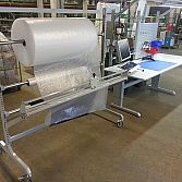 Modulaire werktafel / inpaktafel handmatig op hoogte verstelbaar