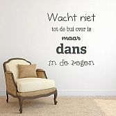 Muurstickers en muurteksten 