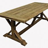 NIEUW in ons assortiment Teakhouten tafel