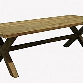 NIEUW in ons assortiment Teakhouten tafel