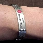 Niet reanimeren armband