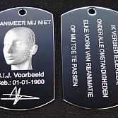 Niet reanimeren penning
