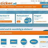 Nieuwe website Sticker.nl online