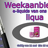 Nieuwe weekaanbieding bij e-liquidsmaakjes!