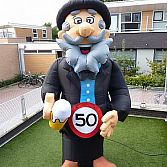 Opblaasfiguur Abraham 3,2 meter
