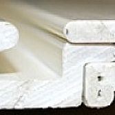 PVC Slatwall !!AANBIEDING!! 122x30.5CM Kunststof slatwall: