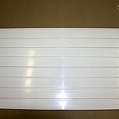 PVC Slatwall !!AANBIEDING!! 122x30.5CM Kunststof slatwall:
