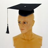 Professor kap,afstudeer kap