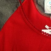 Raglanjurk rood acryl