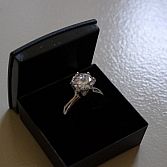 Ring met grote steen