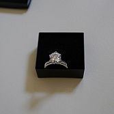 Ring met grote steen