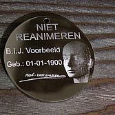 Ronde niet-reanimerenpenning