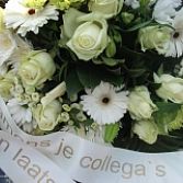 Rouw afscheid bloemen
