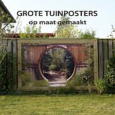 SCHUTTINGPOSTER OF TUINPOSTER MET DOORKIJK