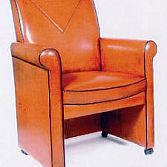 Schapenleren stoelen