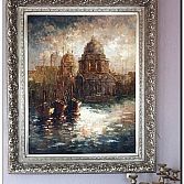Schilderij: Palet schilderij venetiÃ«