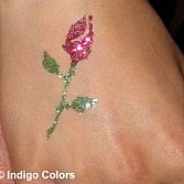 Schminken, Glitter Tattoo