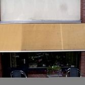 Schoonmaken zonnescherm