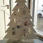 Sfeervolle steigerhouten kerstbomen