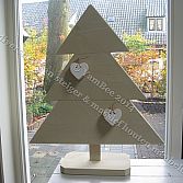 Sfeervolle steigerhouten kerstbomen