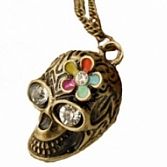 Skull Doodshoofd ketting