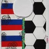 Slabje stropdas voetbal