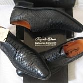 Slangenleren python schoenen