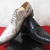 Slangenleren python schoenen