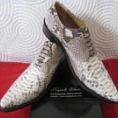 Slangenleren python schoenen