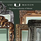 Spiegels van barok tot modern bij Usi Maison