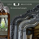 Spiegels van barok tot modern bij Usi Maison