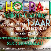 Spijkers Coaching Bestaat 1 Jaar!