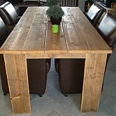 Steigerhout tafel