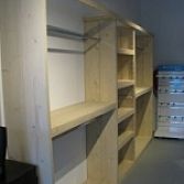 Steigerhouten Kledingrekken