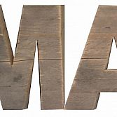 Steigerhouten letters